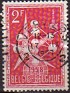 Belgium - 1958 - Atom - 2 F - Red - Expo, Bruxels, Atom - Scott 500 - 0